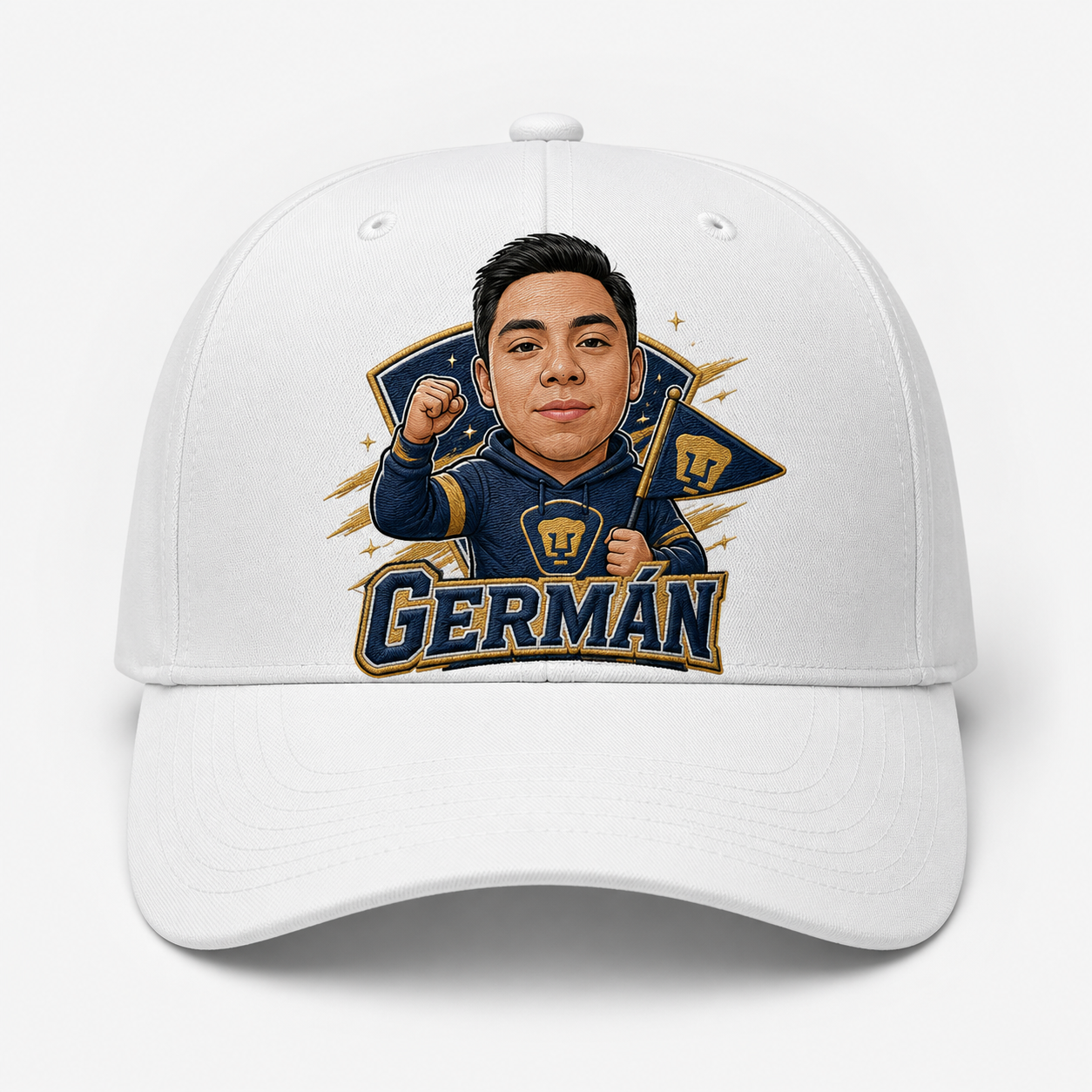 Gorra blanca German